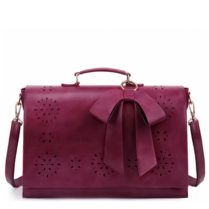 Monikas stilvolle Schleifenhandtasche