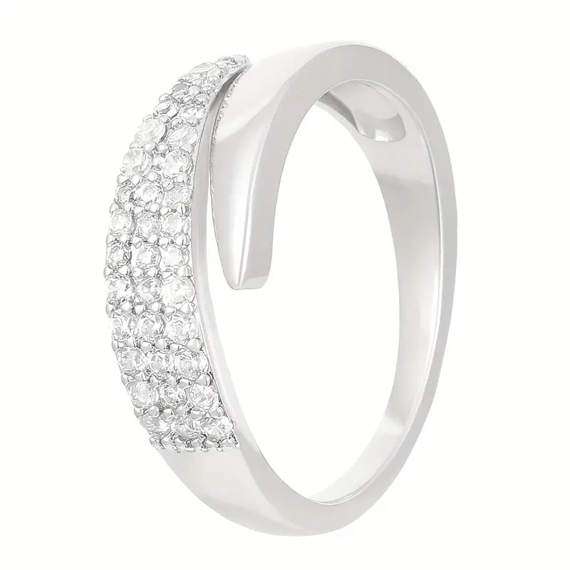 Sommerfeld | Eleganter Goldring mit strahlenden Steinen (Kaufe 1, erhalte 1 gratis)