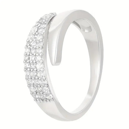 Sommerfeld | Eleganter Goldring mit strahlenden Steinen (Kaufe 1, erhalte 1 gratis)