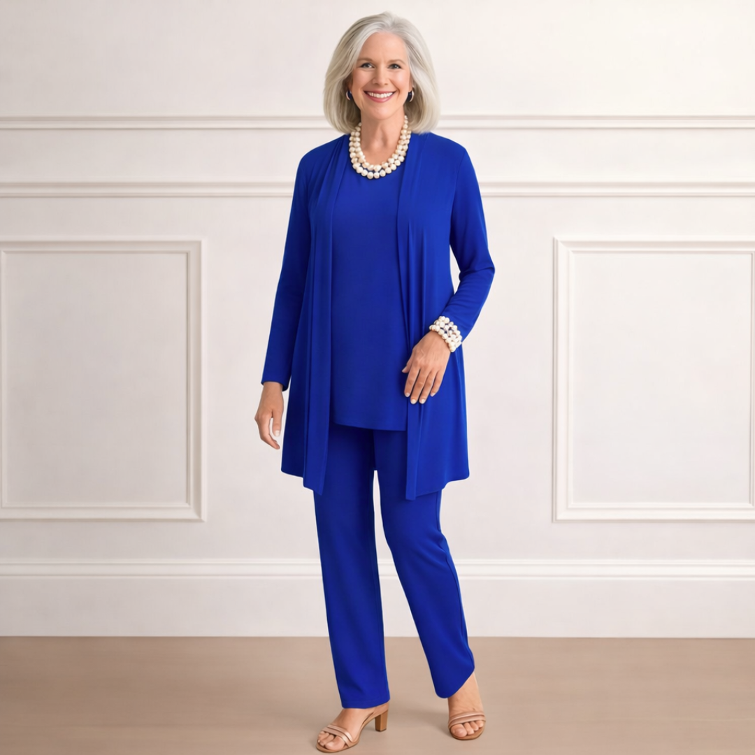 Ronalie | Stilvolles Ensemble aus Bluse und Hose