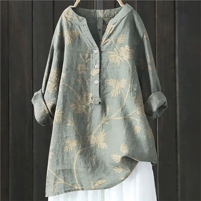 Mabell | Bluse mit floralem Charme