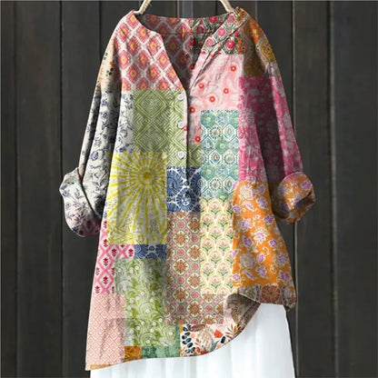 Mabell | Bluse mit floralem Charme