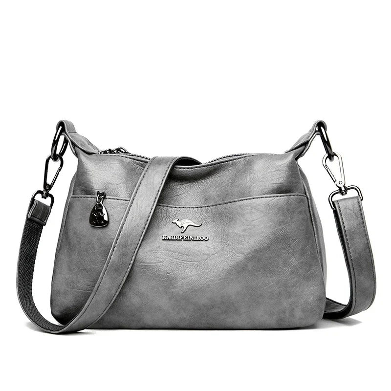 Paula | Klassische Vintage-Ledertasche