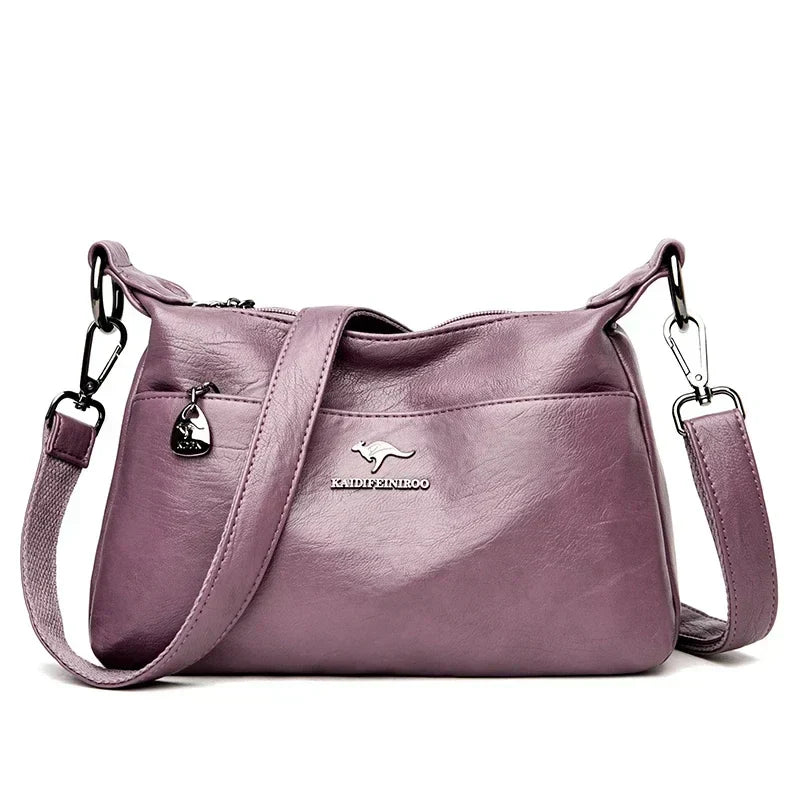 Paula | Klassische Vintage-Ledertasche