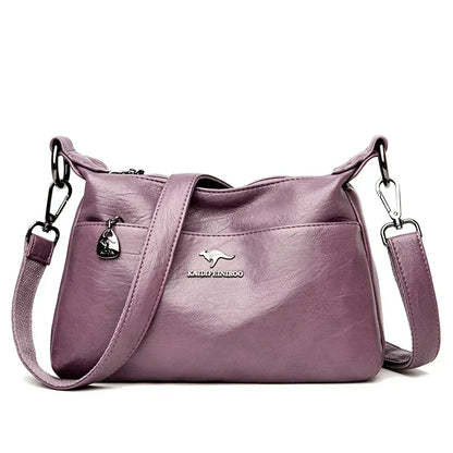 Paula | Klassische Vintage-Ledertasche