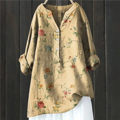 Mabell | Bluse mit floralem Charme