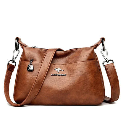 Paula | Klassische Vintage-Ledertasche