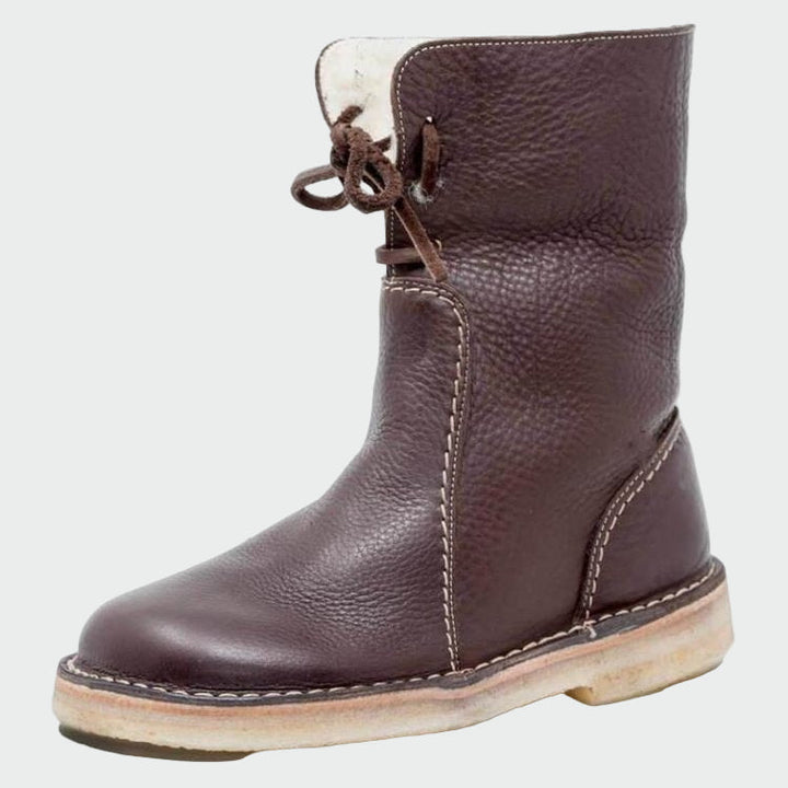 Sommerfeld™ | Wasserdichte Herren-Lederschuhe mit warmem Wollfutter