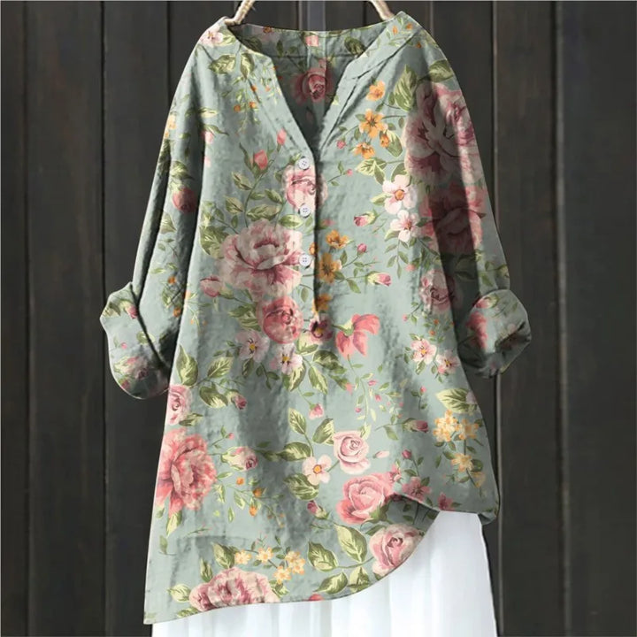 Mabell | Bluse mit floralem Charme