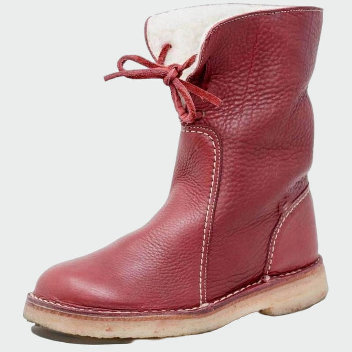Sommerfeld™ | Wasserdichte Herren-Lederschuhe mit warmem Wollfutter