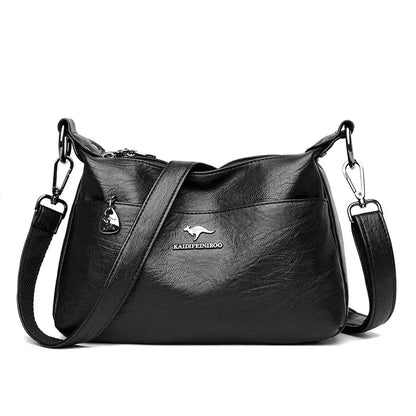 Paula | Klassische Vintage-Ledertasche