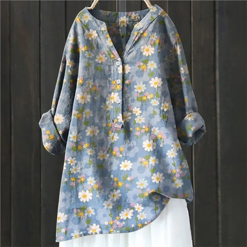 Mabell | Bluse mit floralem Charme