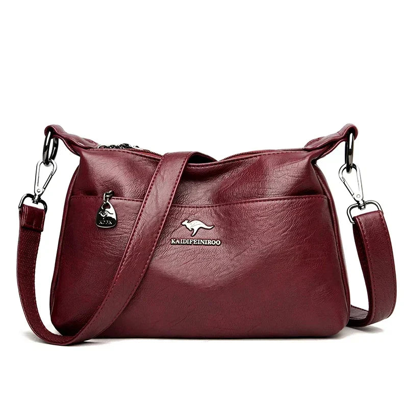 Paula | Klassische Vintage-Ledertasche