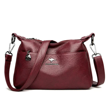 Paula | Klassische Vintage-Ledertasche