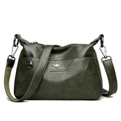 Paula | Klassische Vintage-Ledertasche