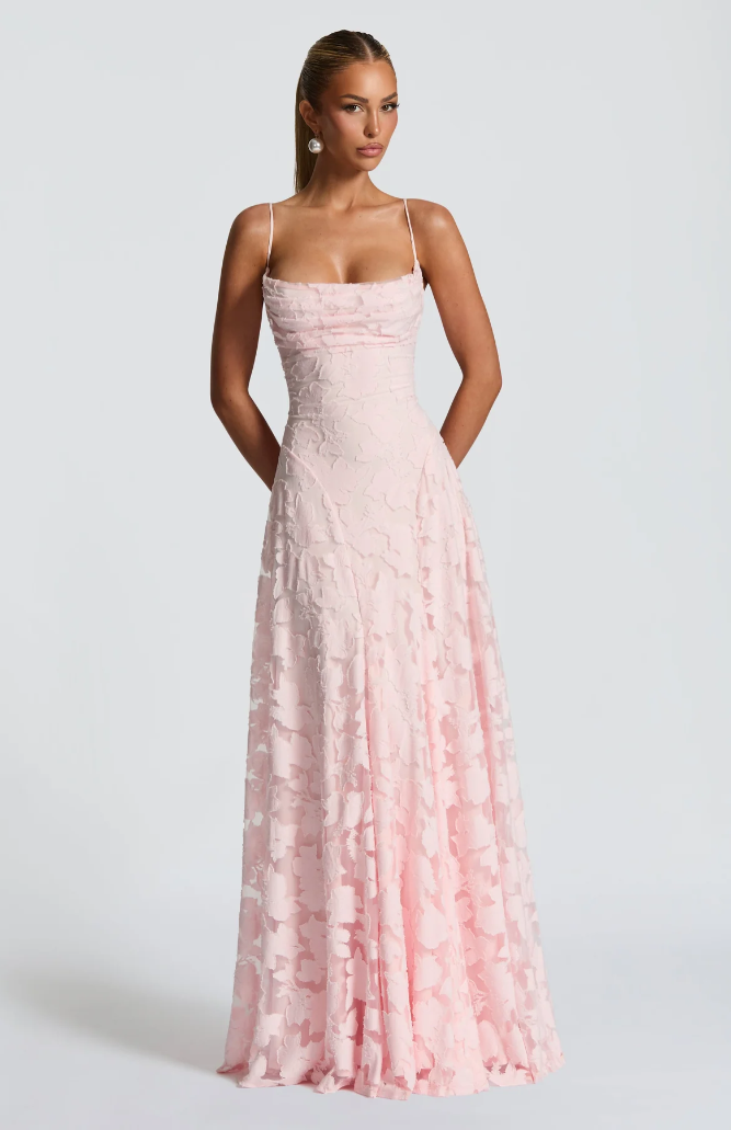 SOFIA | Elegantes Spitzen-Maxi-Kleid