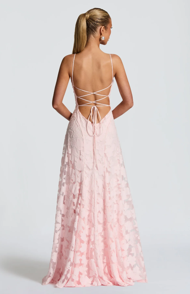 SOFIA | Elegantes Spitzen-Maxi-Kleid