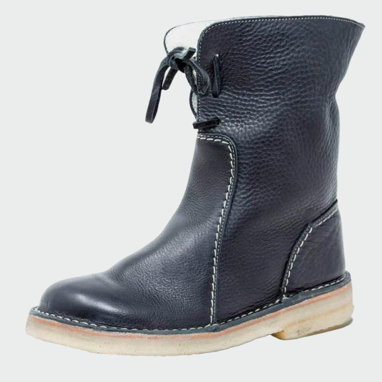 Sommerfeld™ | Wasserdichte Herren-Lederschuhe mit warmem Wollfutter