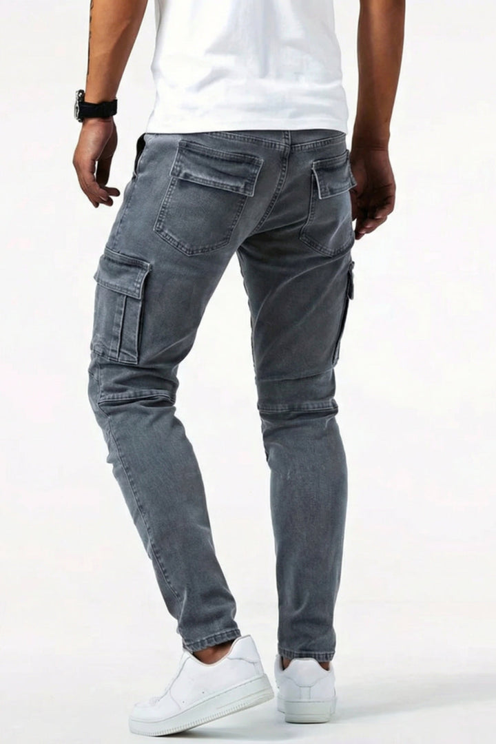 Sommerfeld | Herren Elastische Cargo Jeans (Kaufe 1, Erhalte 1 GRATIS)