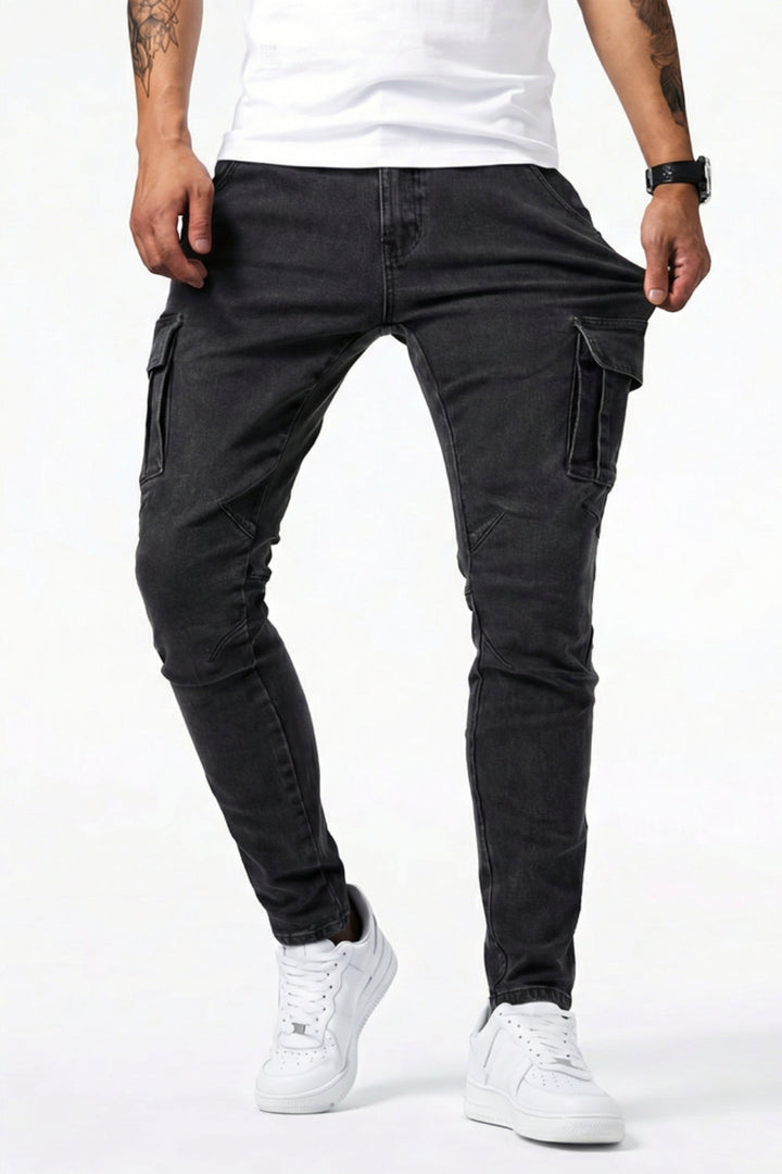 Sommerfeld | Herren Elastische Cargo Jeans (Kaufe 1, Erhalte 1 GRATIS)