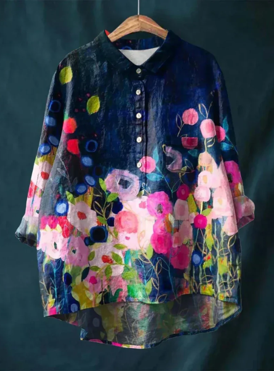 Anita | Vintage Französische Bluse