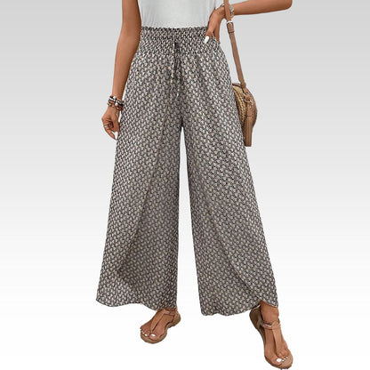 Sommerfeld | Lisette Weitbeinige Hose mit Geometrischem Muster
