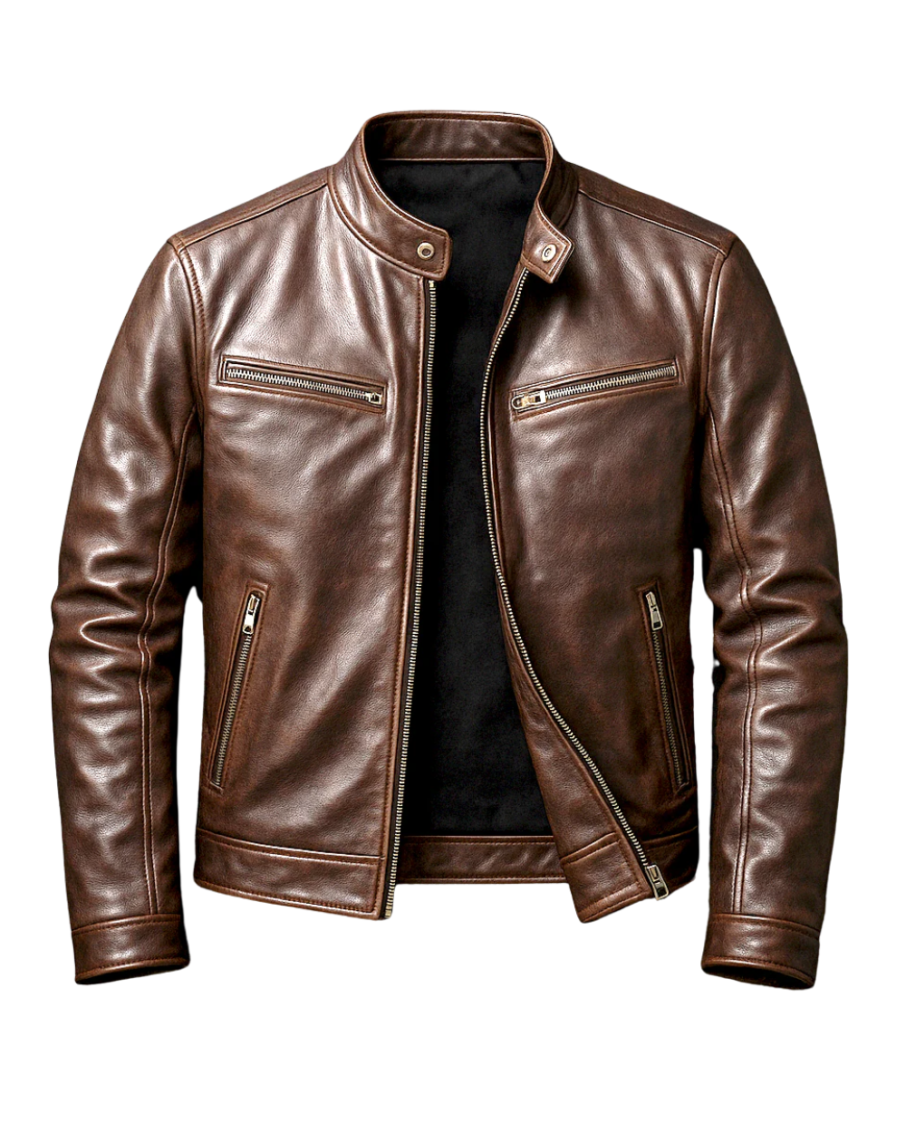 Sommerfeld | Klassische Vintage Lederjacke