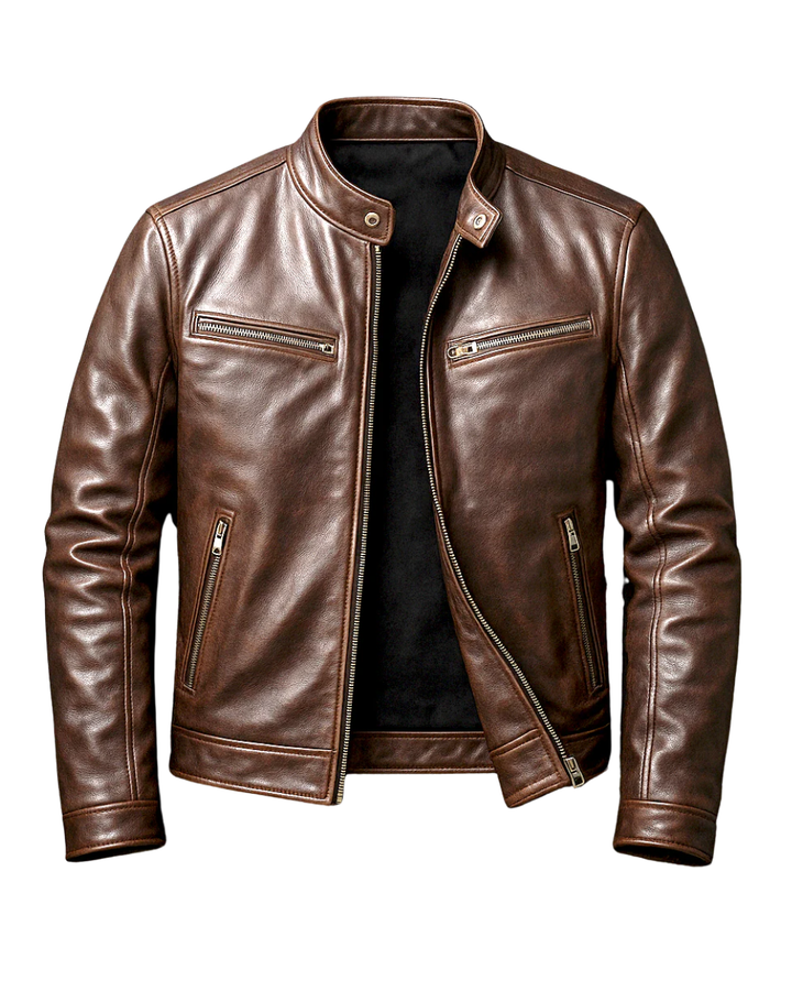Sommerfeld | Klassische Vintage Lederjacke