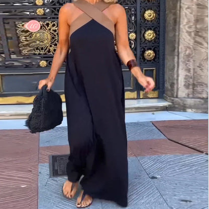 Salve™ - Stilvolles Kleid mit Kontrastdetails