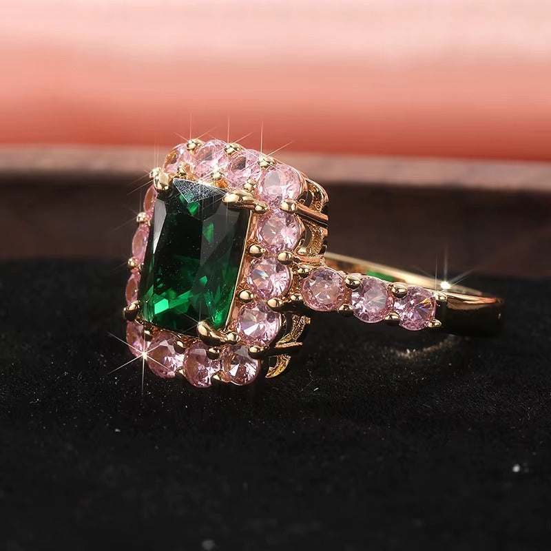 Begrenzte Auflage: Royal Pink Ring zur Unterstützung des Brustkrebsbewusstseins – Kaufe 1, erhalte 1 gratis!
