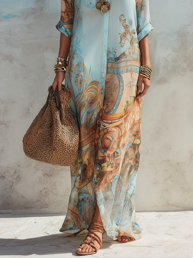 Savenora | Amalfi Hemdblusenkleid