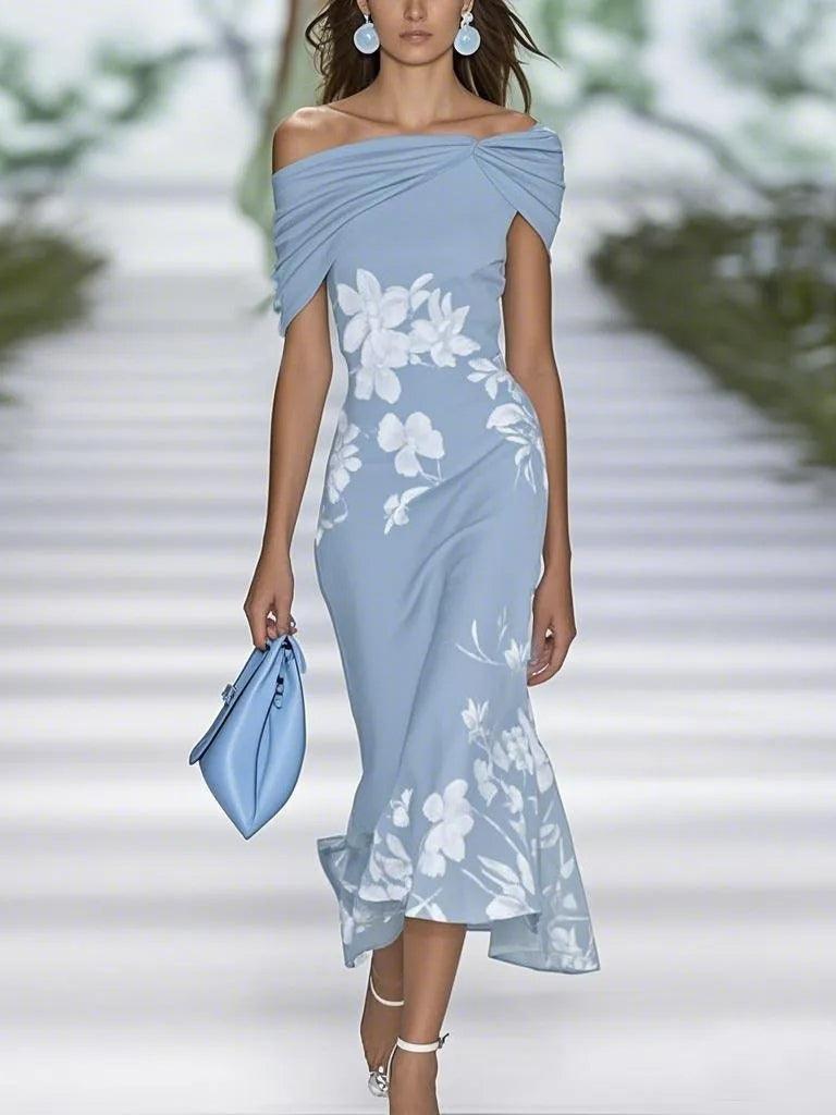 Frederique | Elegantes Blumenkleid