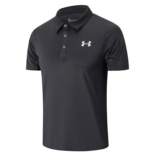 Moisture-Wicking Stretch Golf Polo Shirt