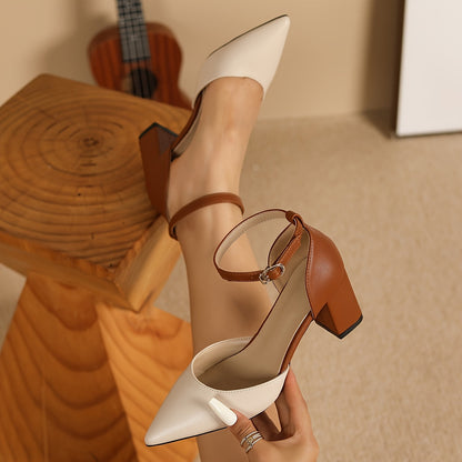 Sommerfeld™ | Bicolor Strappy High Heels