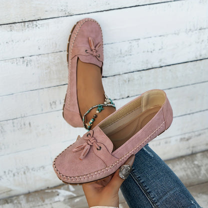 Savenora |  Klassische Loafers mit Quasten-Detail