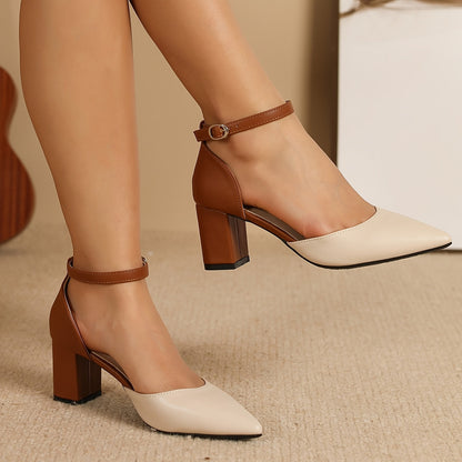Sommerfeld™ | Bicolor Strappy High Heels
