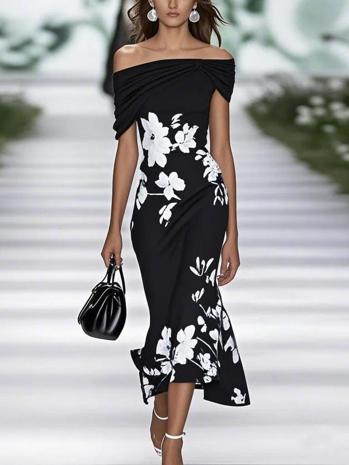 Frederique | Elegantes Blumenkleid
