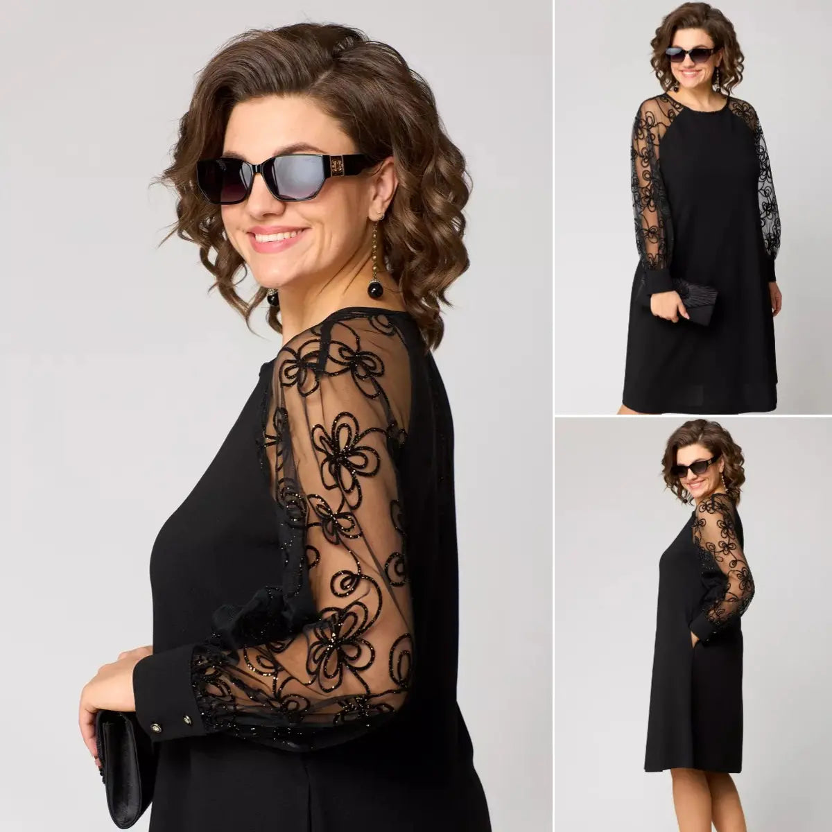 Almira™ - Elegantes Midi-Kleid für Besondere Anlässe