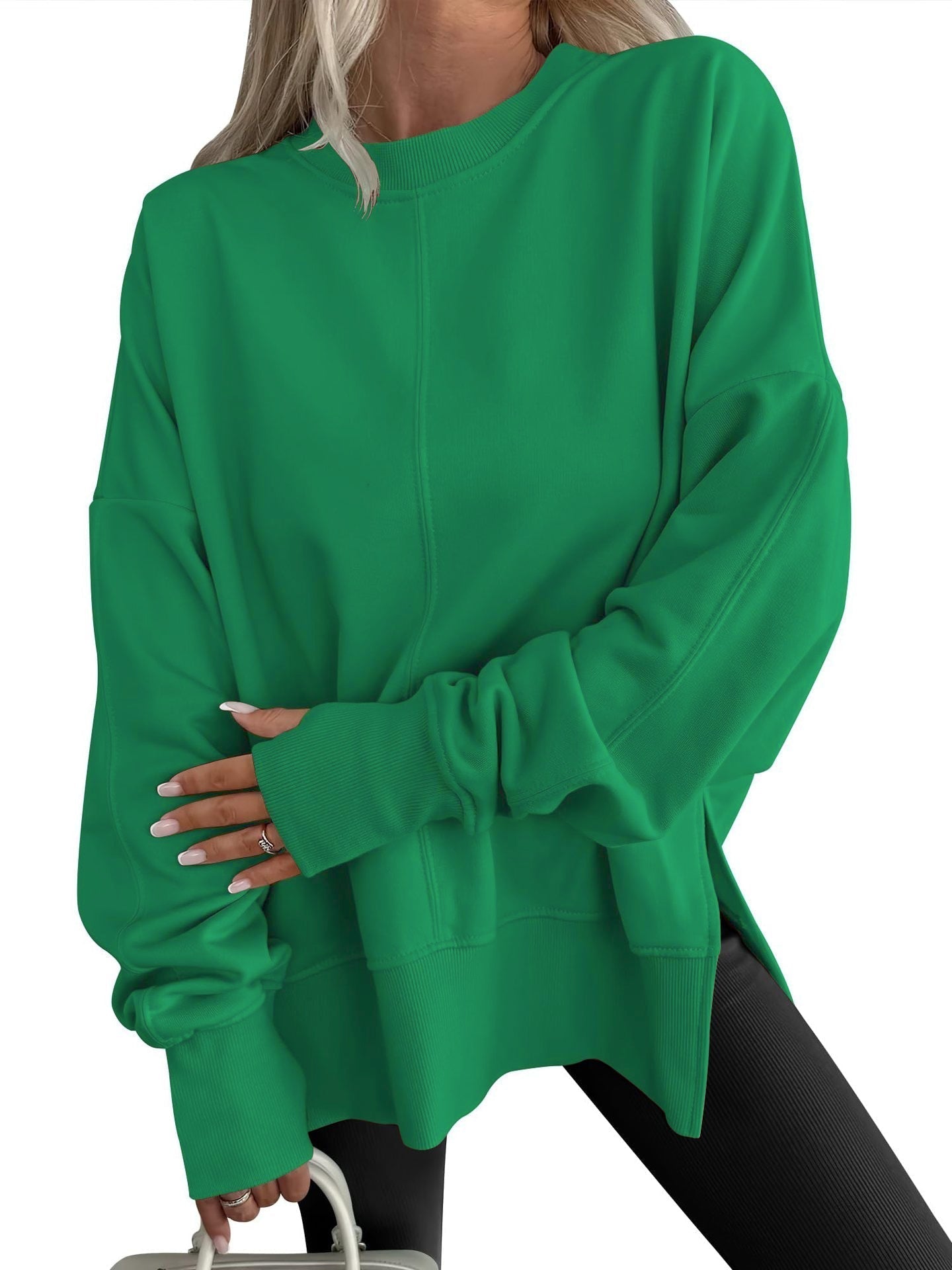 Lena™ | Gemütliches Oversized Langarm-Sweatshirt