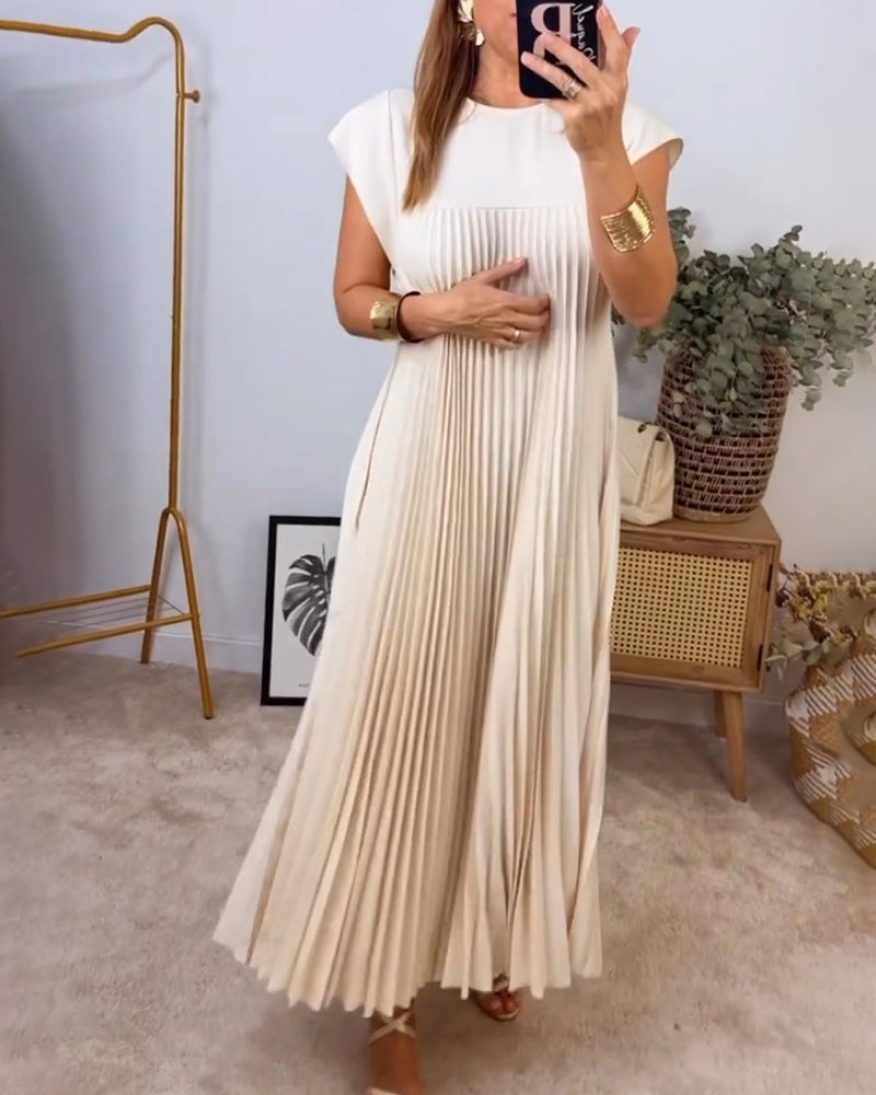 Petra™ – Klassisches und Bequemes Plissékleid