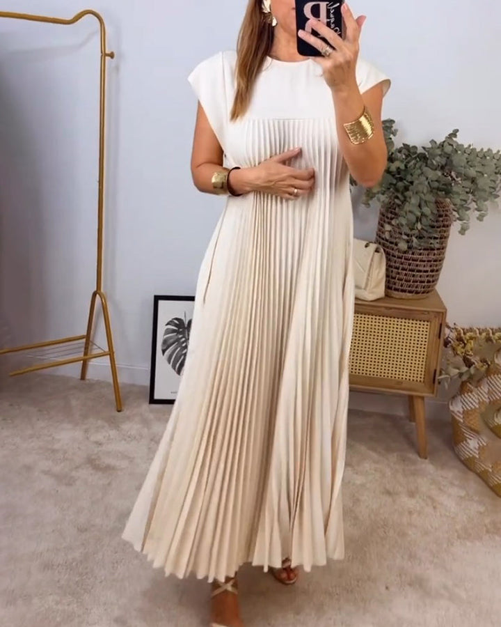 Petra™ – Klassisches und Bequemes Plissékleid
