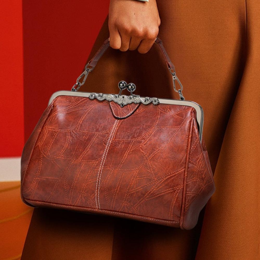 Retro Kuss-Schloss Handbag