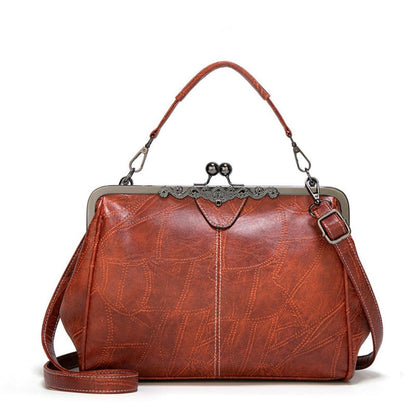 Retro Kuss-Schloss Handbag