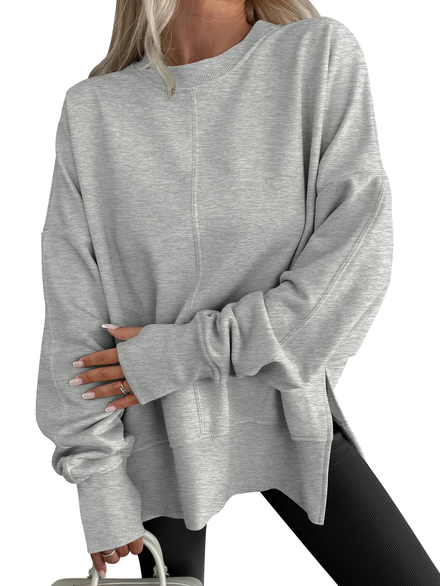 Lena™ | Gemütliches Oversized Langarm-Sweatshirt