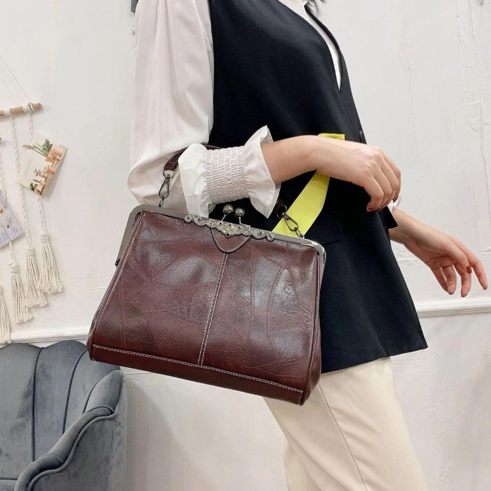 Retro Kuss-Schloss Handbag