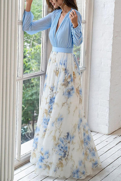 Esmy™ - Elegantes Maxikleid mit figurbetonender Silhouette