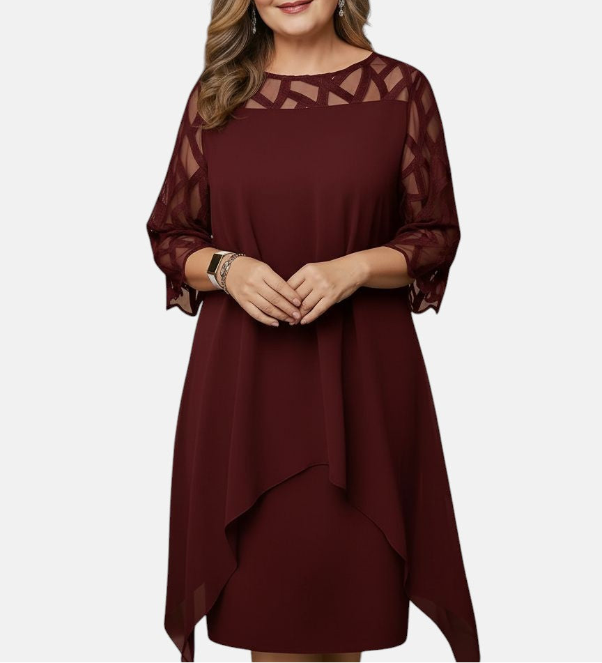 Yolanda™ - Stilvolles und Bequemes Midikleid