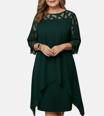 Yolanda™ - Stilvolles und Bequemes Midikleid