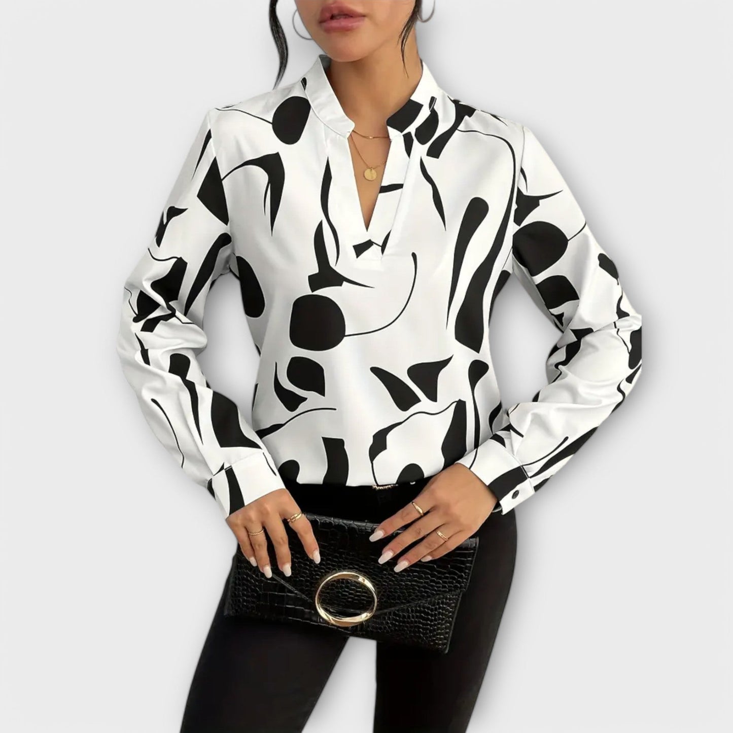 Zaylith | Elegante Bluse mit V-Ausschnitt
