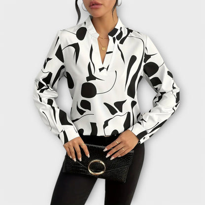 Zaylith | Elegante Bluse mit V-Ausschnitt